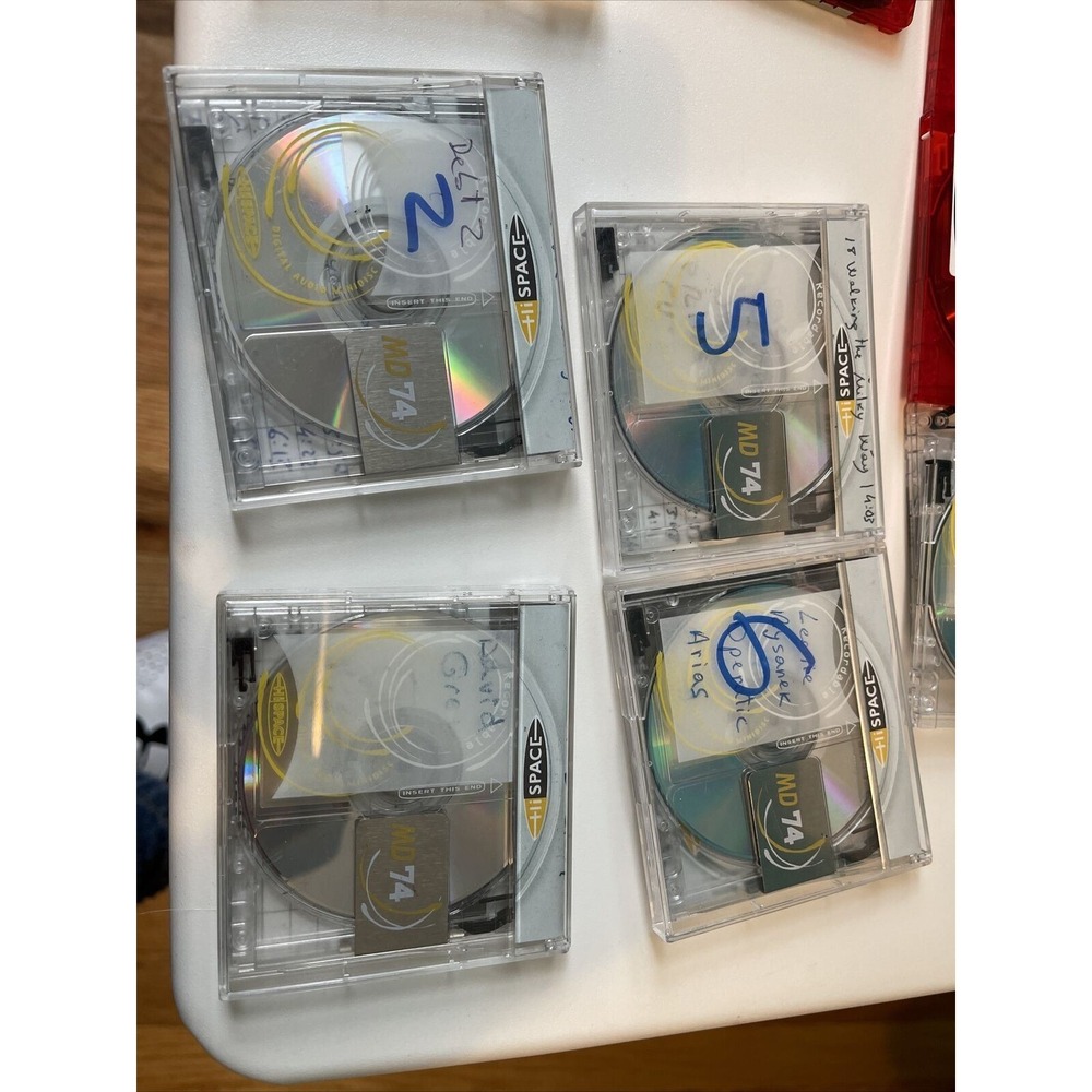 Lot Of 17 Recordable Mini Disc - Picture 9 of 12